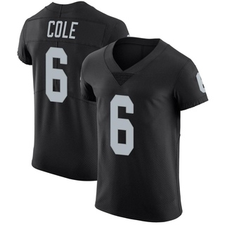 Elite AJ Cole Men's Las Vegas Raiders Team Color Vapor Untouchable Jersey - Black
