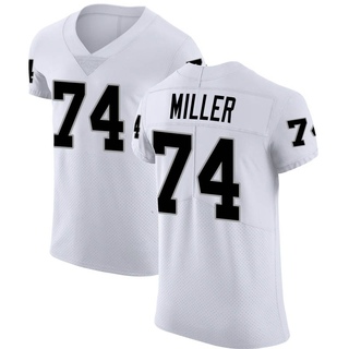 Elite Kolton Miller Men's Las Vegas Raiders Vapor Untouchable Jersey - White