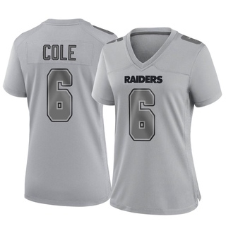 Game AJ Cole Women's Las Vegas Raiders Atmosphere Fashion Jersey - Gray