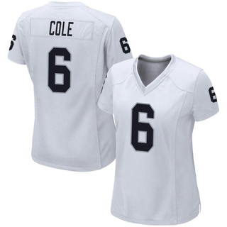 Game AJ Cole Women's Las Vegas Raiders Jersey - White