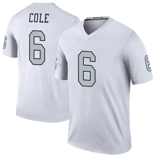 Legend AJ Cole Men's Las Vegas Raiders Color Rush Jersey - White