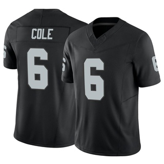 Limited AJ Cole Men's Las Vegas Raiders Vapor F.U.S.E. Jersey - Black