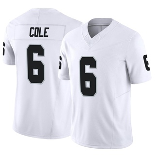 Limited AJ Cole Men's Las Vegas Raiders Vapor F.U.S.E. Jersey - White