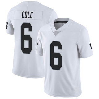 Limited AJ Cole Men's Las Vegas Raiders Vapor Untouchable Jersey - White