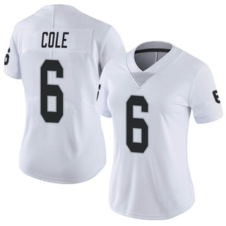Limited AJ Cole Women's Las Vegas Raiders Vapor Untouchable Jersey - White