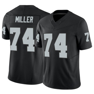 Limited Kolton Miller Men's Las Vegas Raiders Vapor F.U.S.E. Jersey - Black