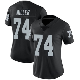 Limited Kolton Miller Women's Las Vegas Raiders Team Color Vapor Untouchable Jersey - Black