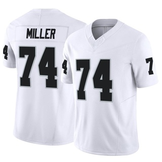 Limited Kolton Miller Youth Las Vegas Raiders Vapor F.U.S.E. Jersey - White